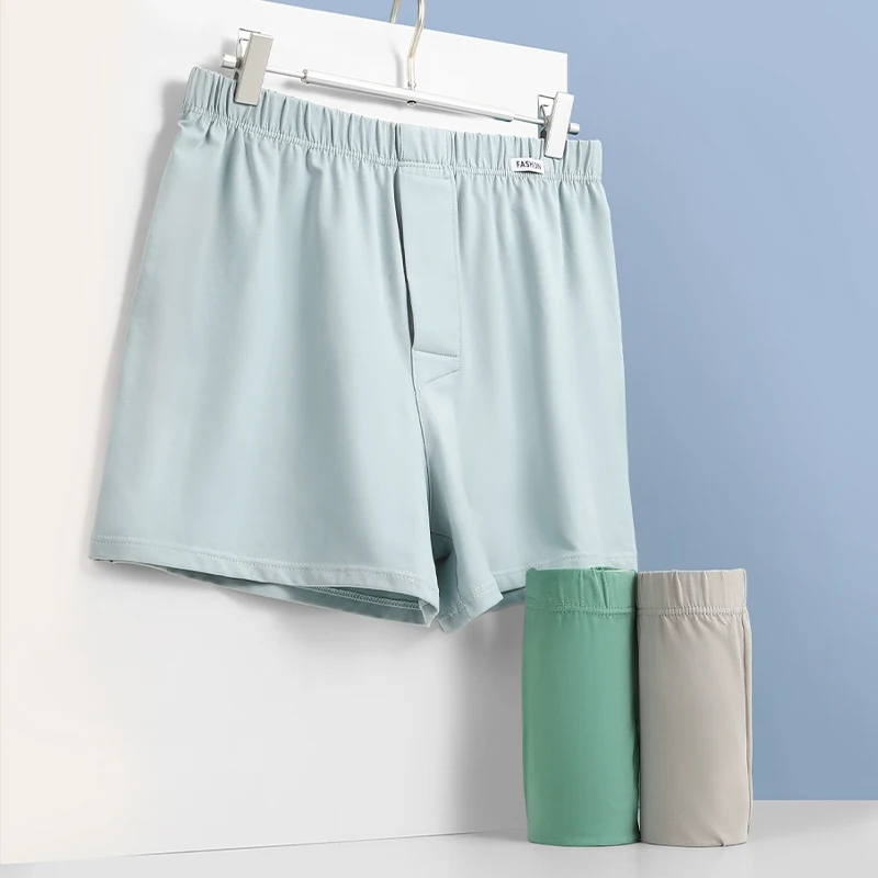 Boxer Brief Pack Cotton - Men's underwear boxers home pajama shorts