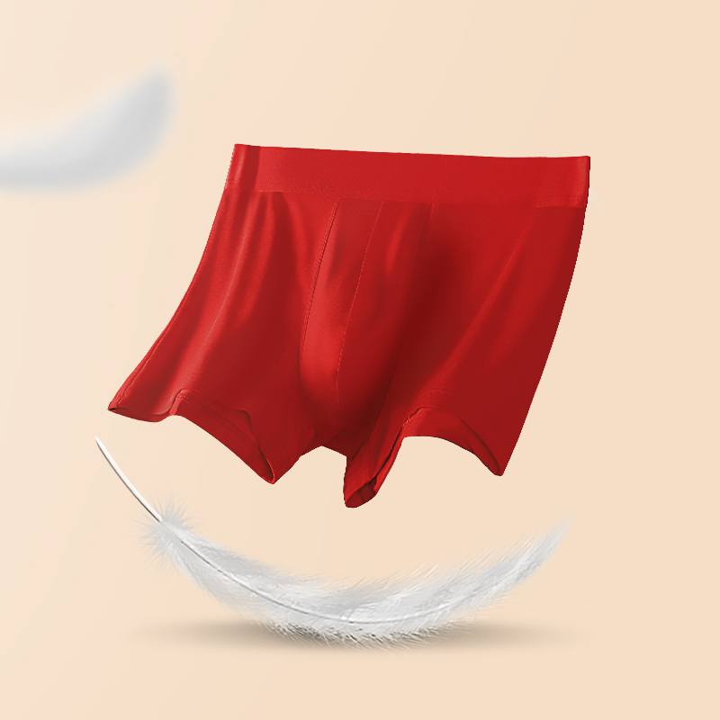 Men's 100% Cotton Red Boxer Br - đánh giá và giá Boxer Brief Pack Cotton