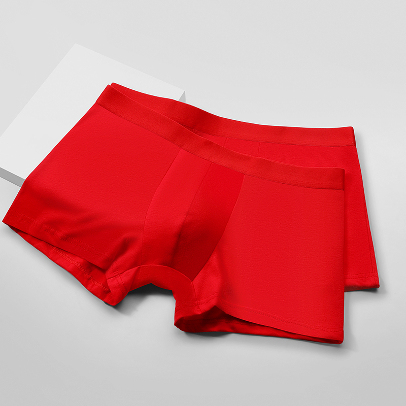 Men's 100% Cotton Red Boxer Br - đánh giá và giá Boxer Brief Pack Cotton